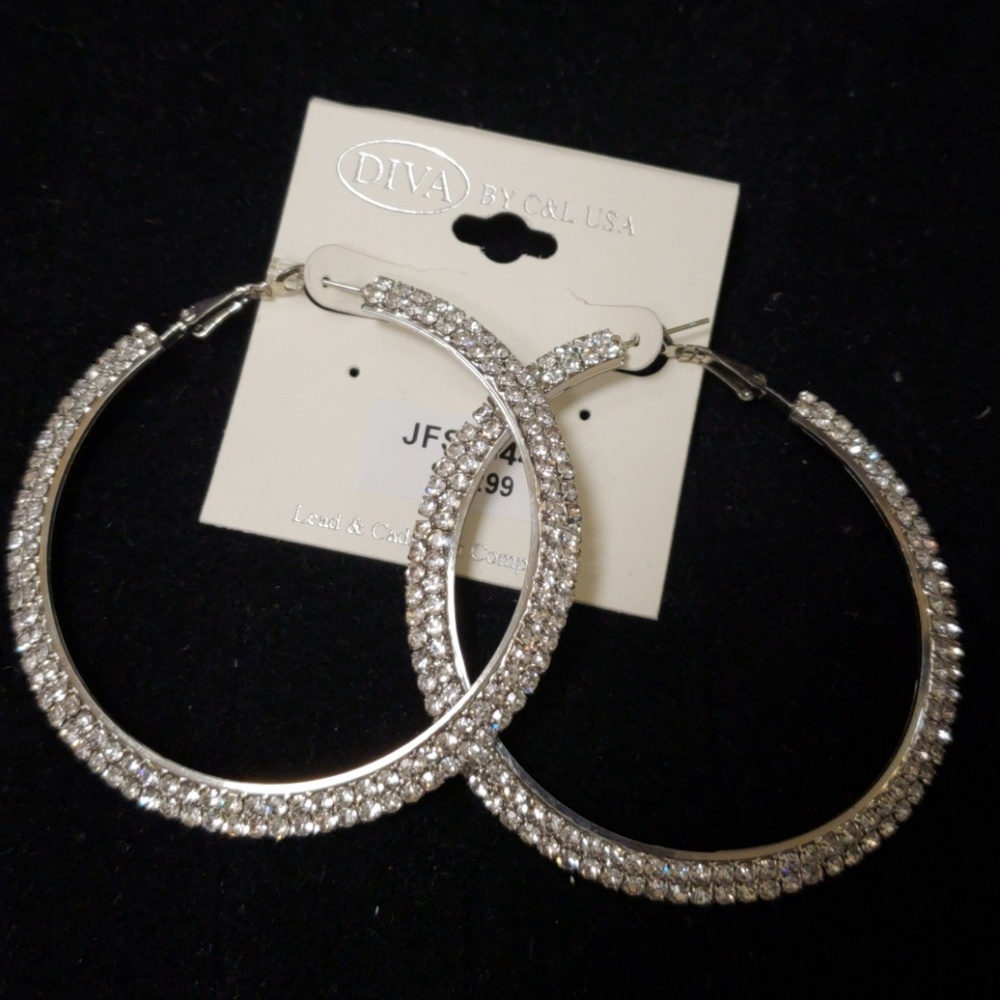 Hoop earrings